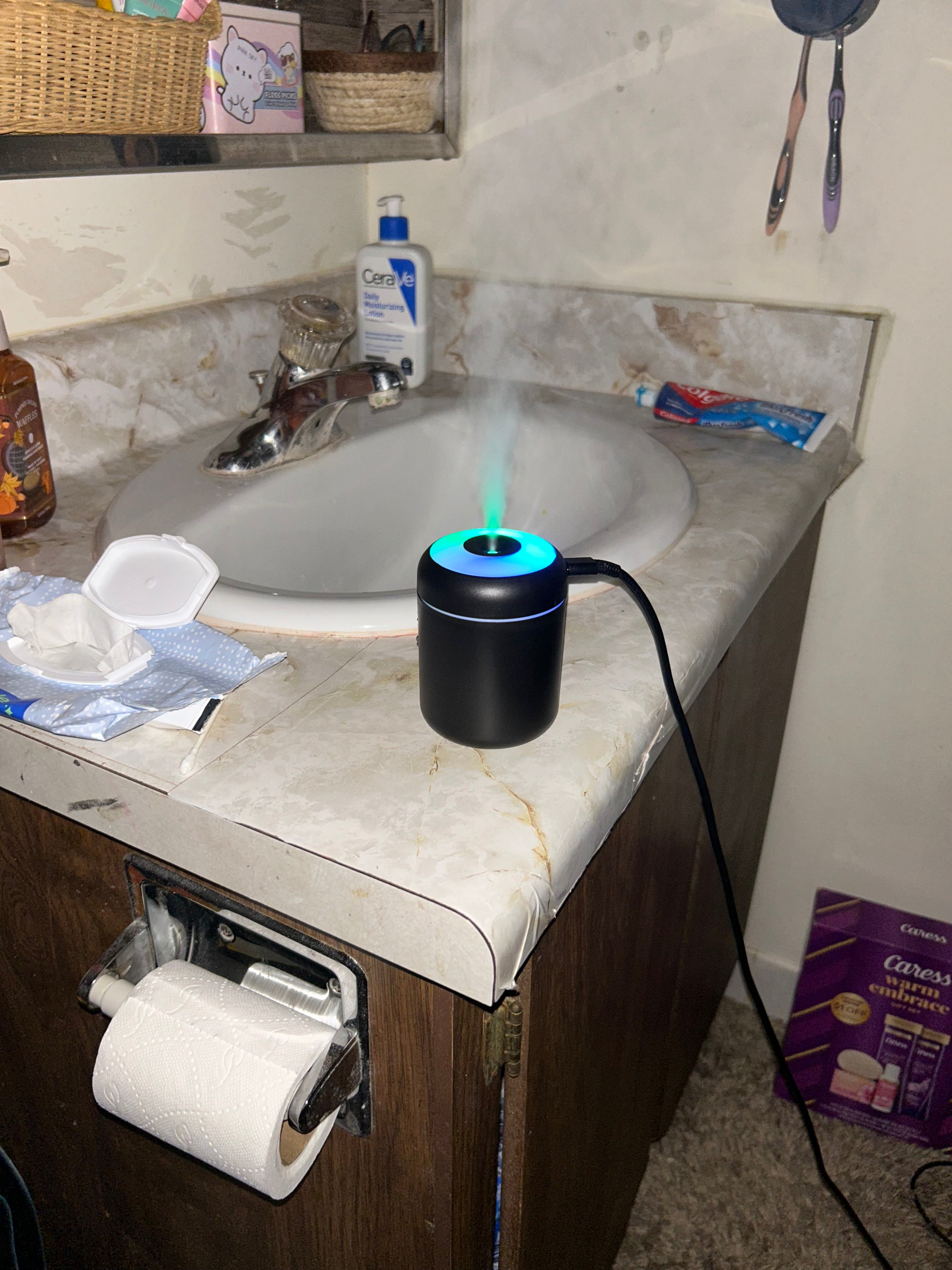 Color Changing Mini Air Humidifier 180ML